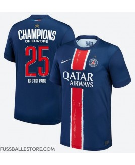 Günstige Paris Saint-Germain Heimtrikot 2024-25 UCL Champions Kurzarm